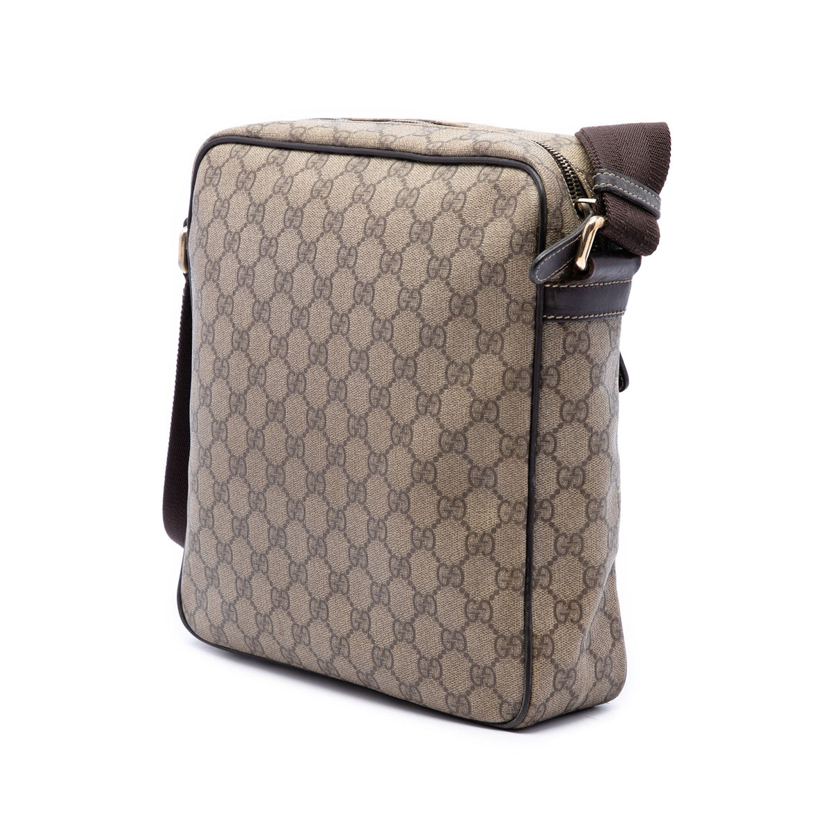 Gucci GG Supreme Crossbody — Beige