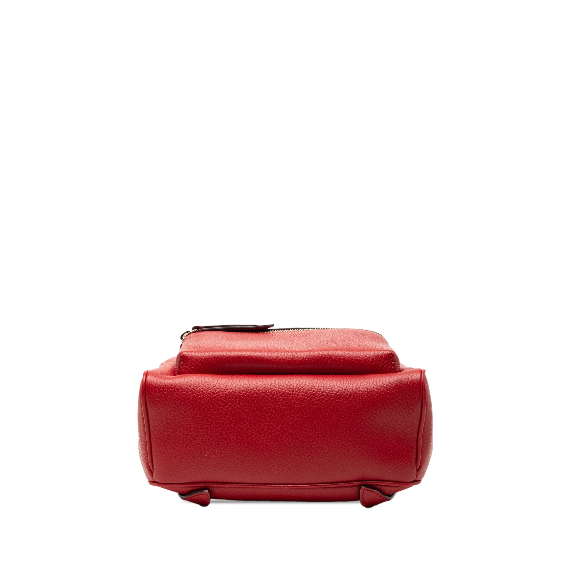 Pebbled Calfskin Soho Chain Backpack