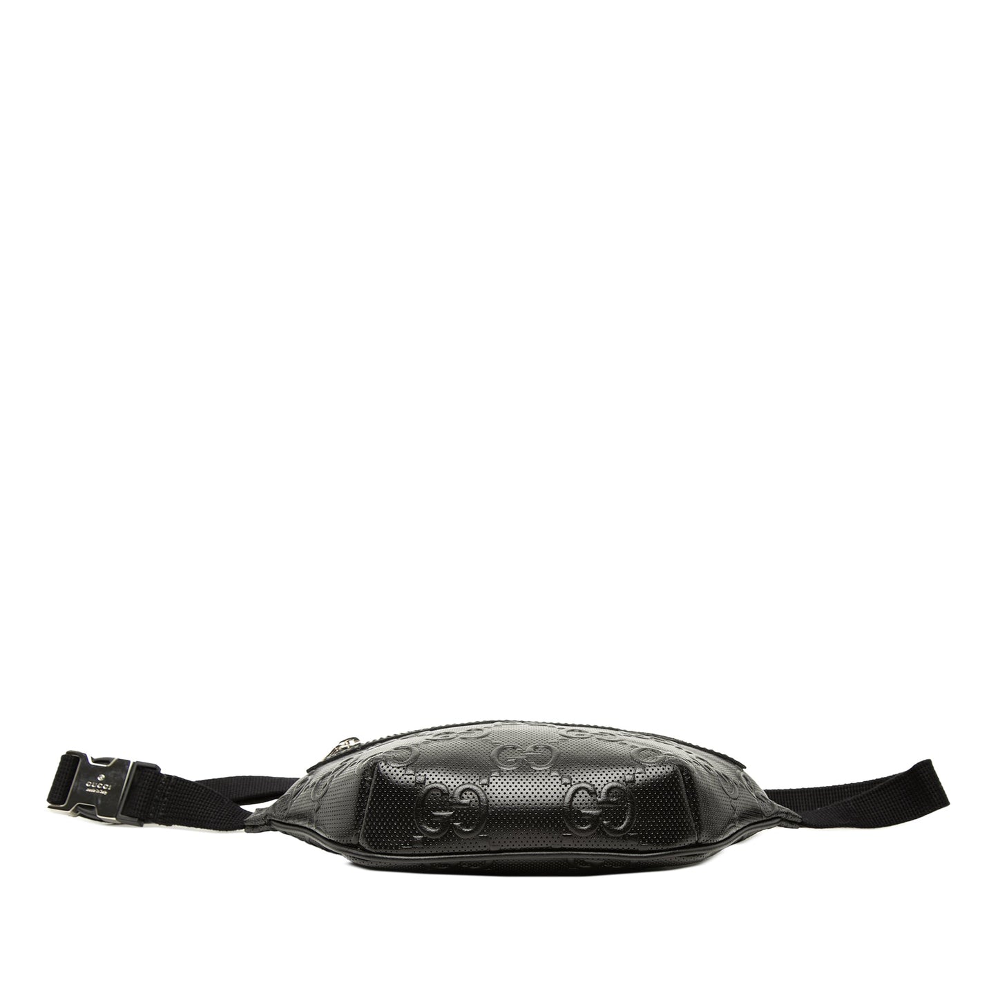 Gucci GG Embossed Perforated Leather Belt Bag