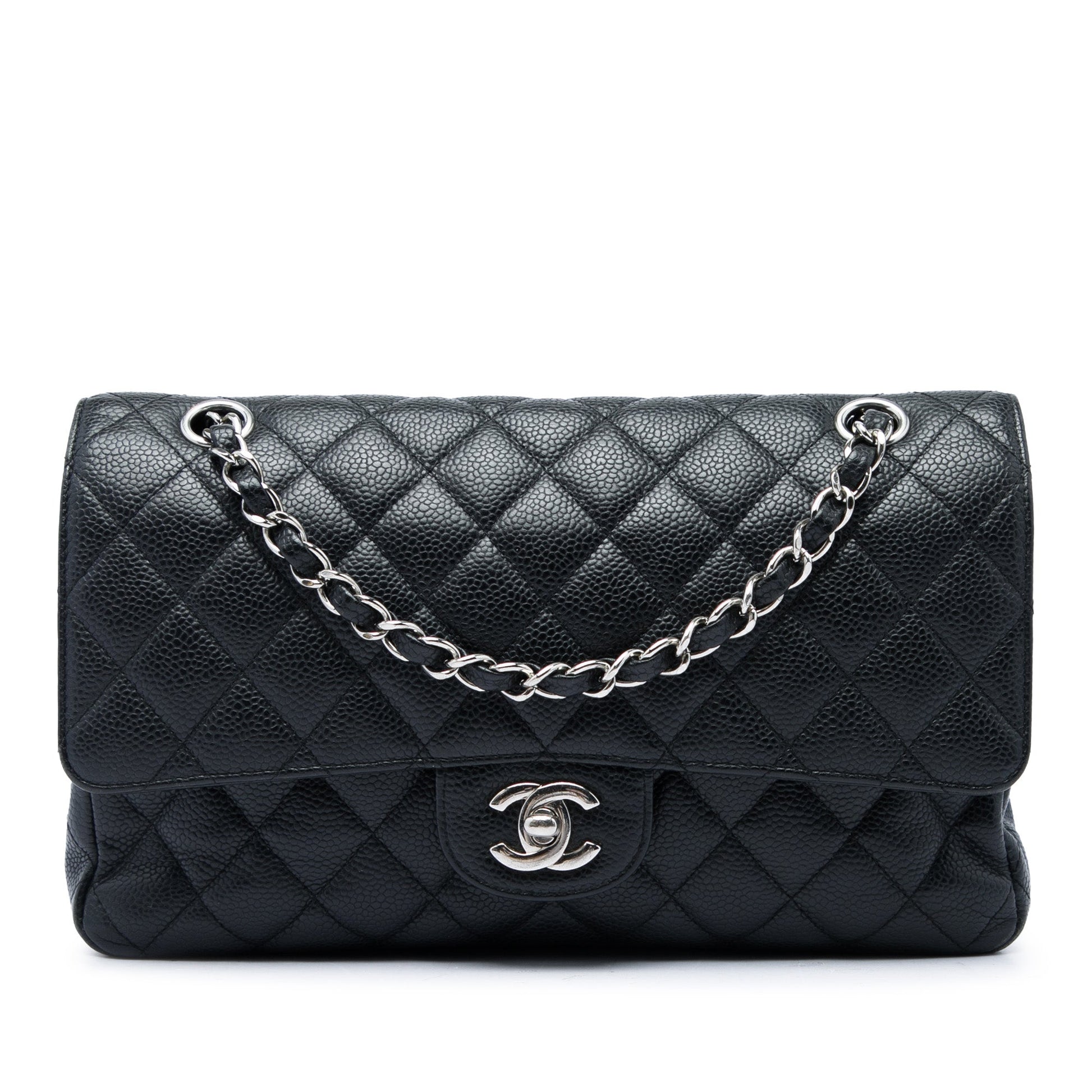 Chanel Medium Classic Caviar Double Flap