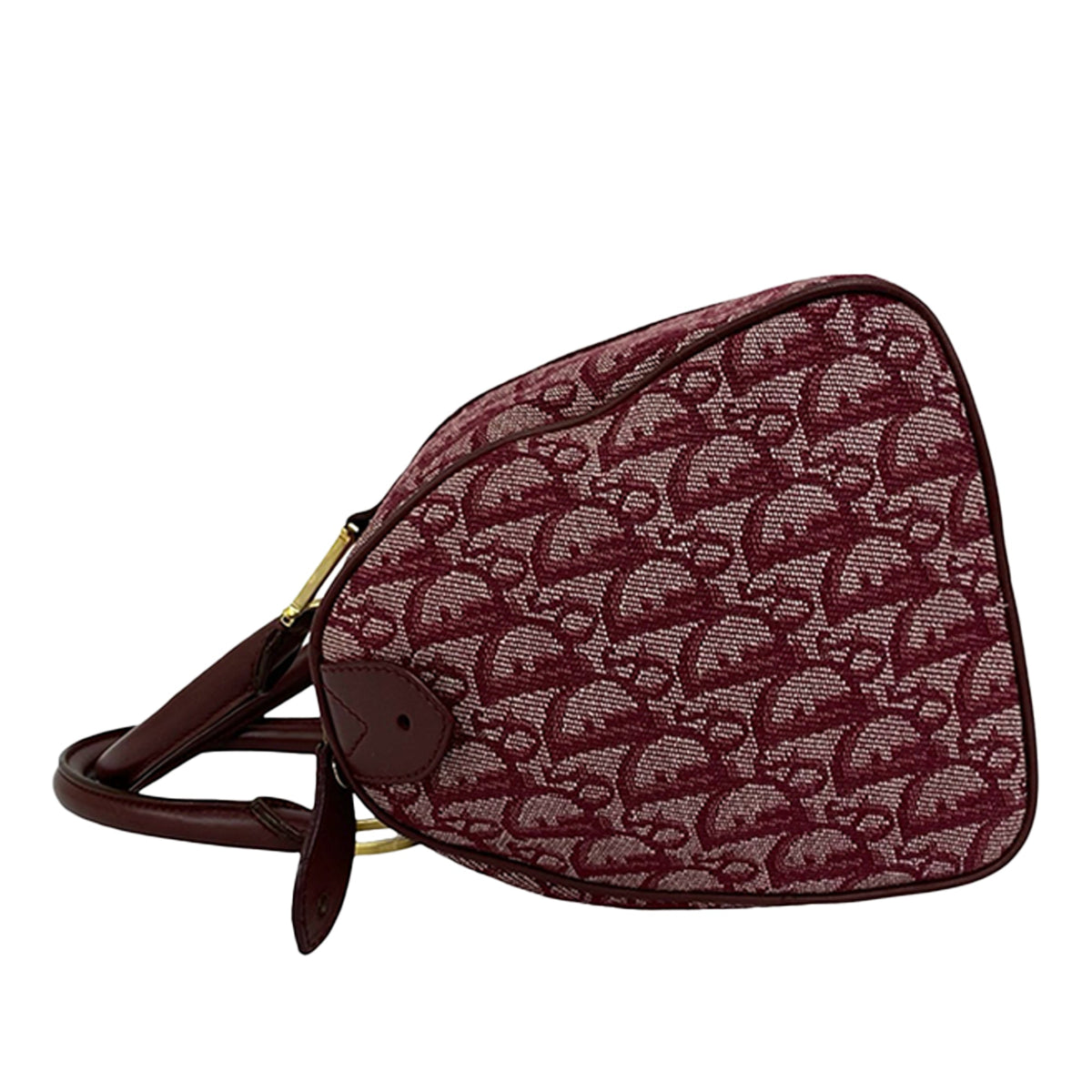 Dior Mini Diorissimo Trotter Canvas Boston Bag