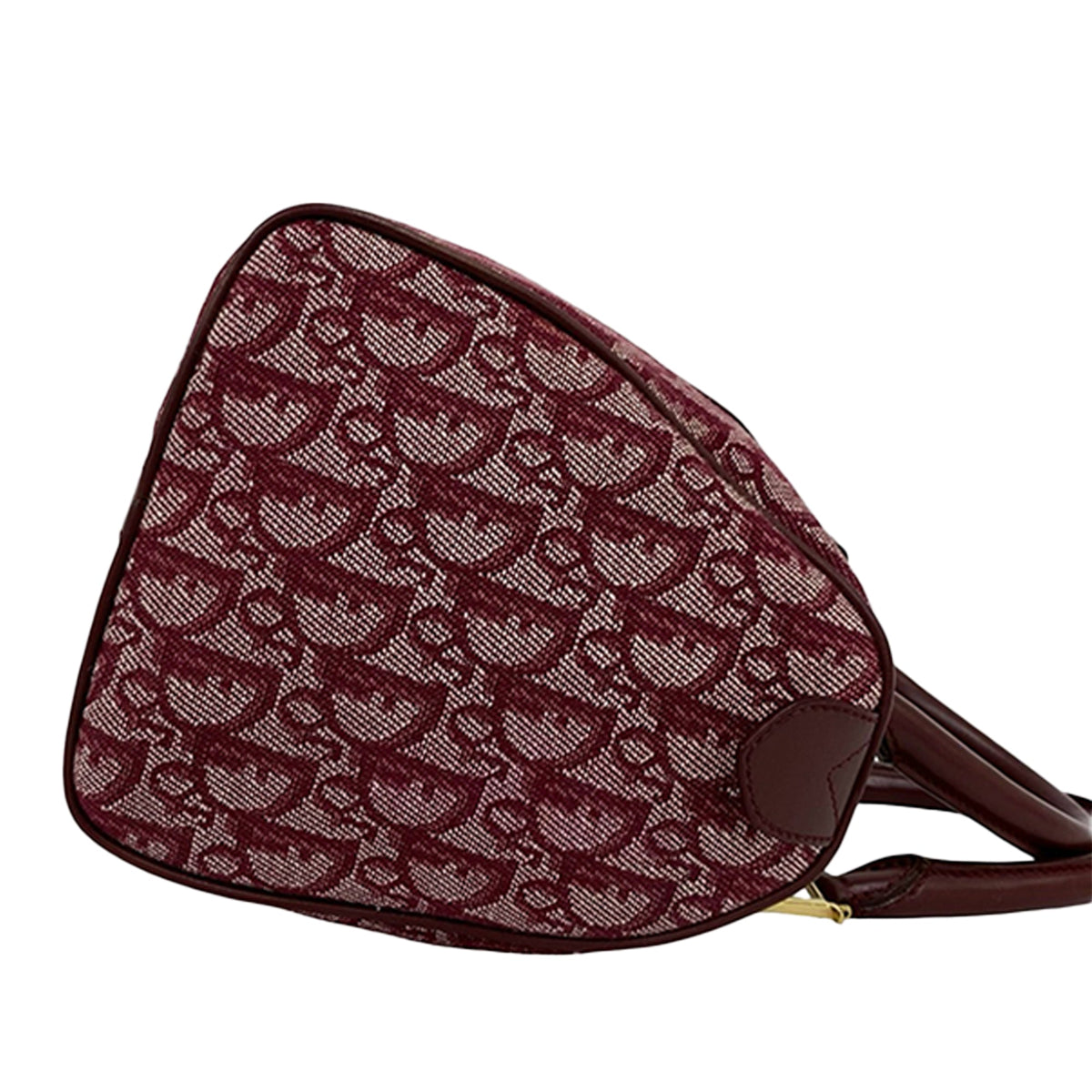 Dior Mini Diorissimo Trotter Canvas Boston Bag