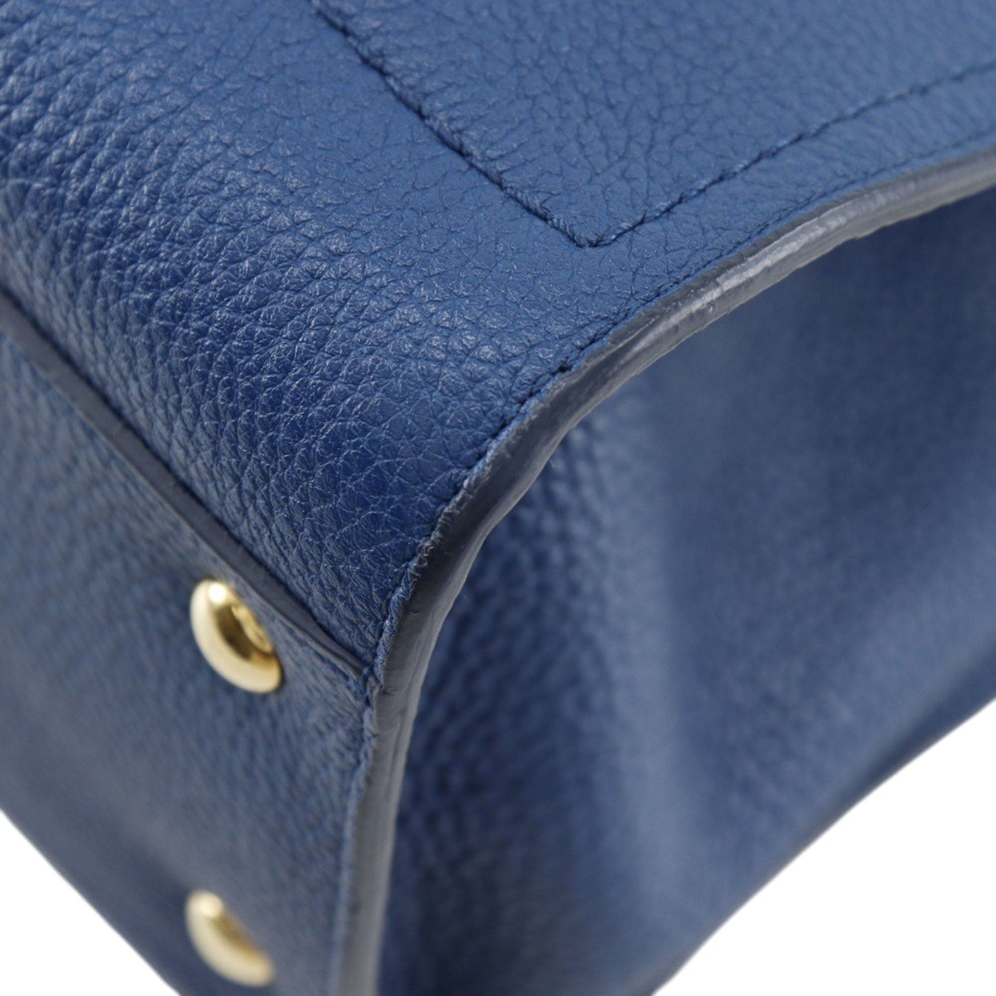 Ferragamo Medium Leather Pebbled Amy Tote