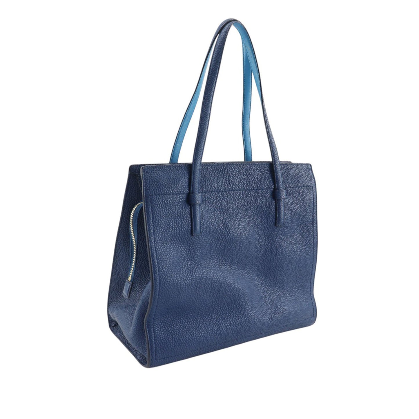 Ferragamo Medium Leather Pebbled Amy Tote