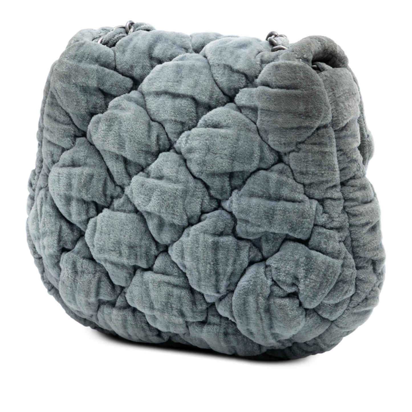 Chanel Paris Moscou Mini Velvet Bubble Quilt Flap