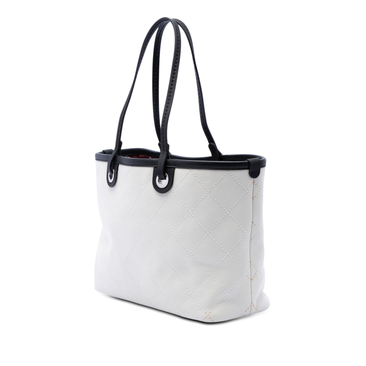 Chanel Quilted Caviar Shopping Fever Tote