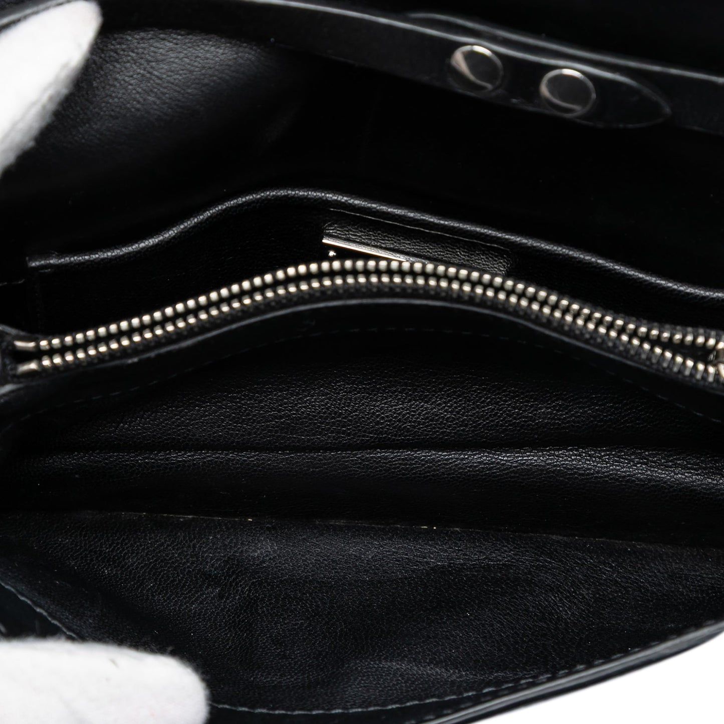 Miu Miu Studded Leather Push Lock Crossbody