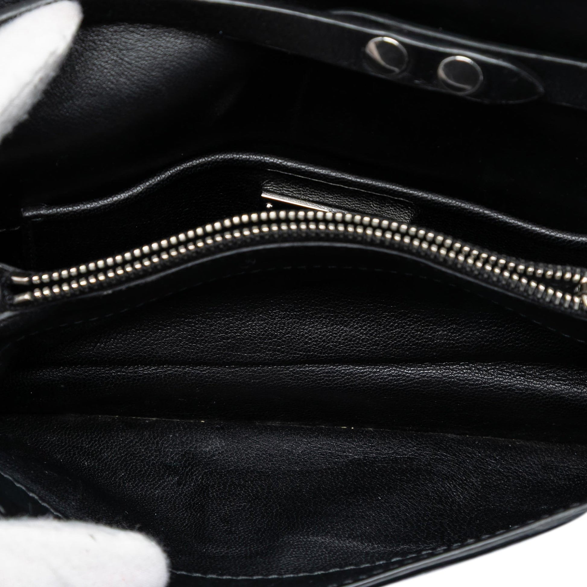 Miu Miu Studded Leather Push Lock Crossbody