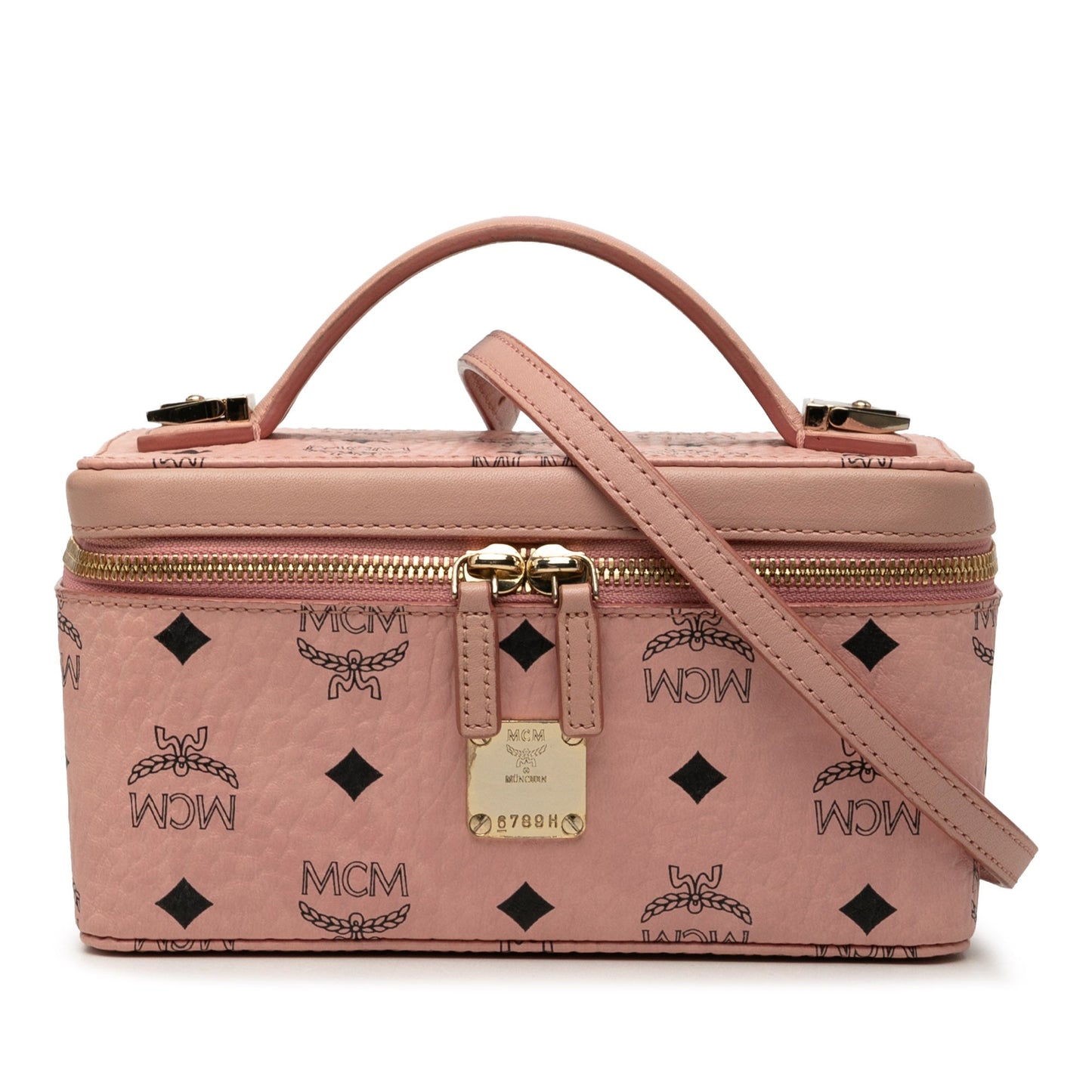MCM Mini Visetos Coated Canvas Rockstar Vanity Case