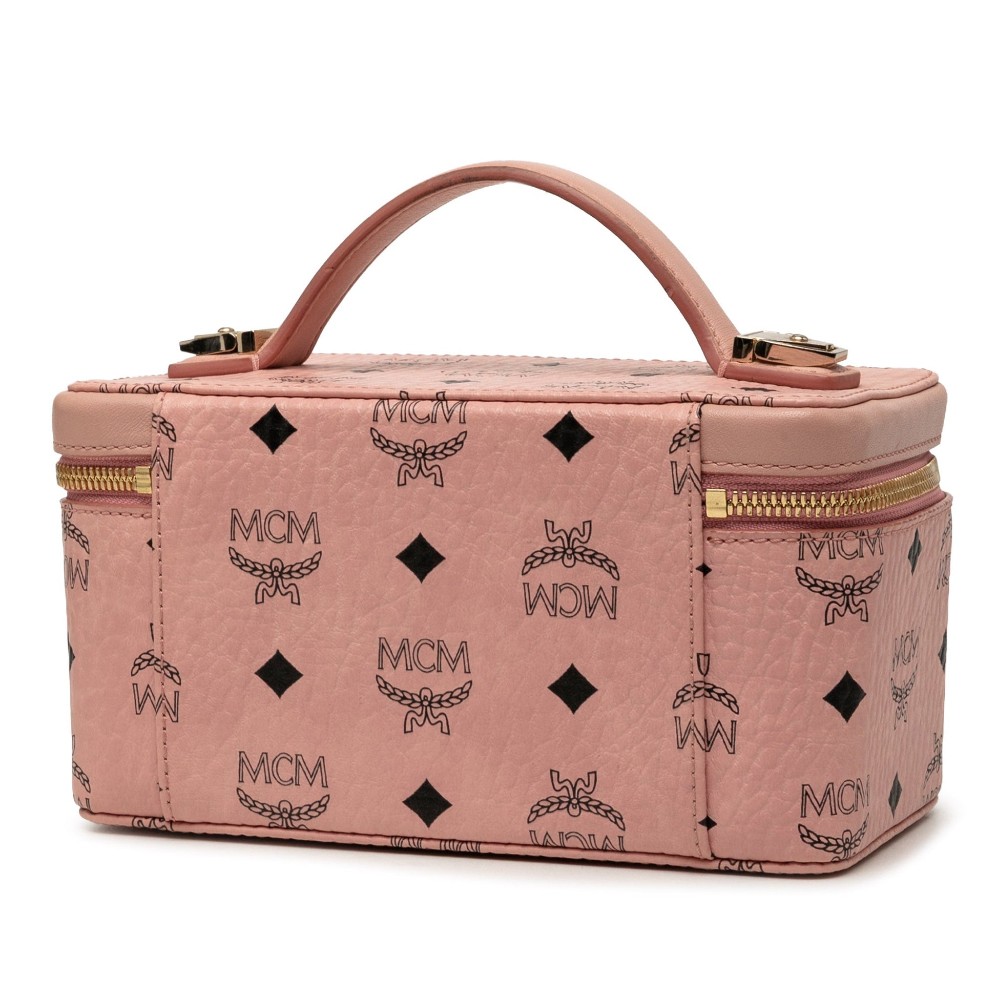 MCM Mini Visetos Coated Canvas Rockstar Vanity Case