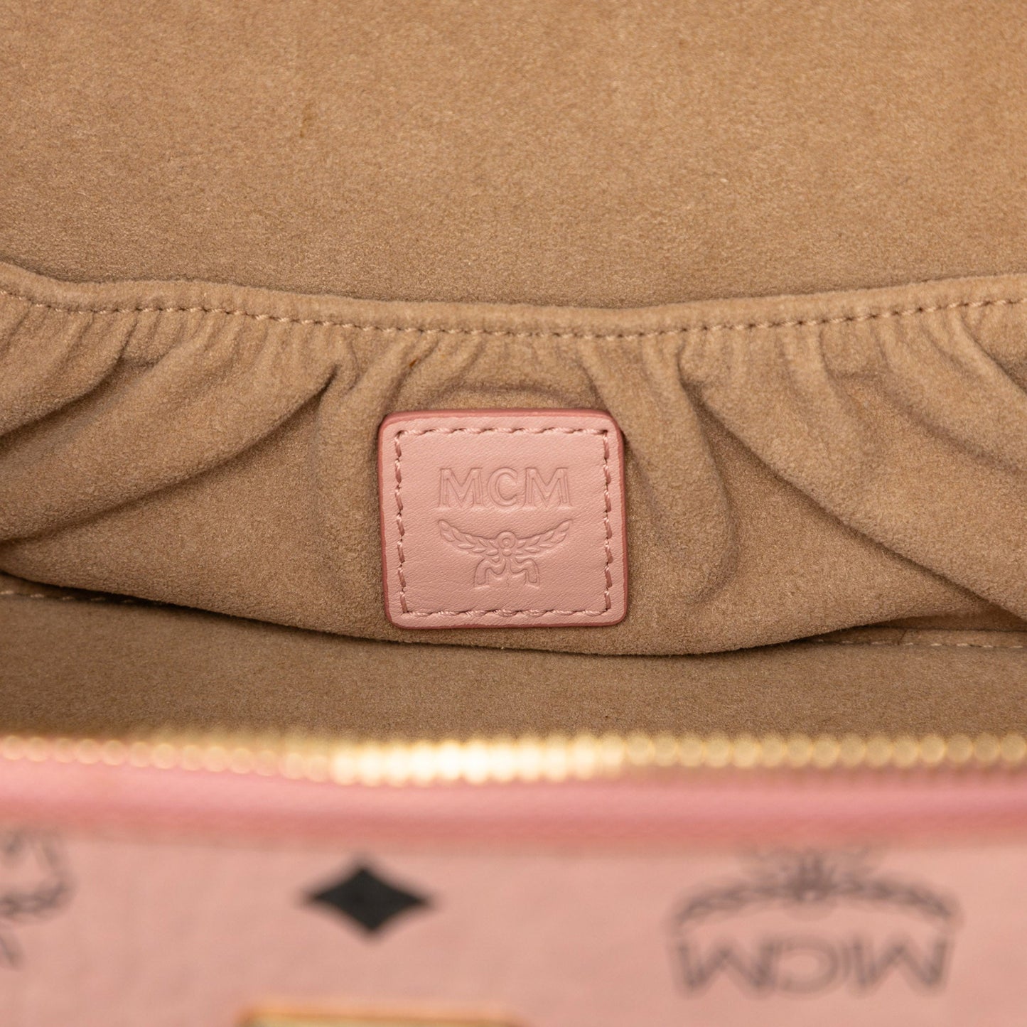 MCM Mini Visetos Coated Canvas Rockstar Vanity Case