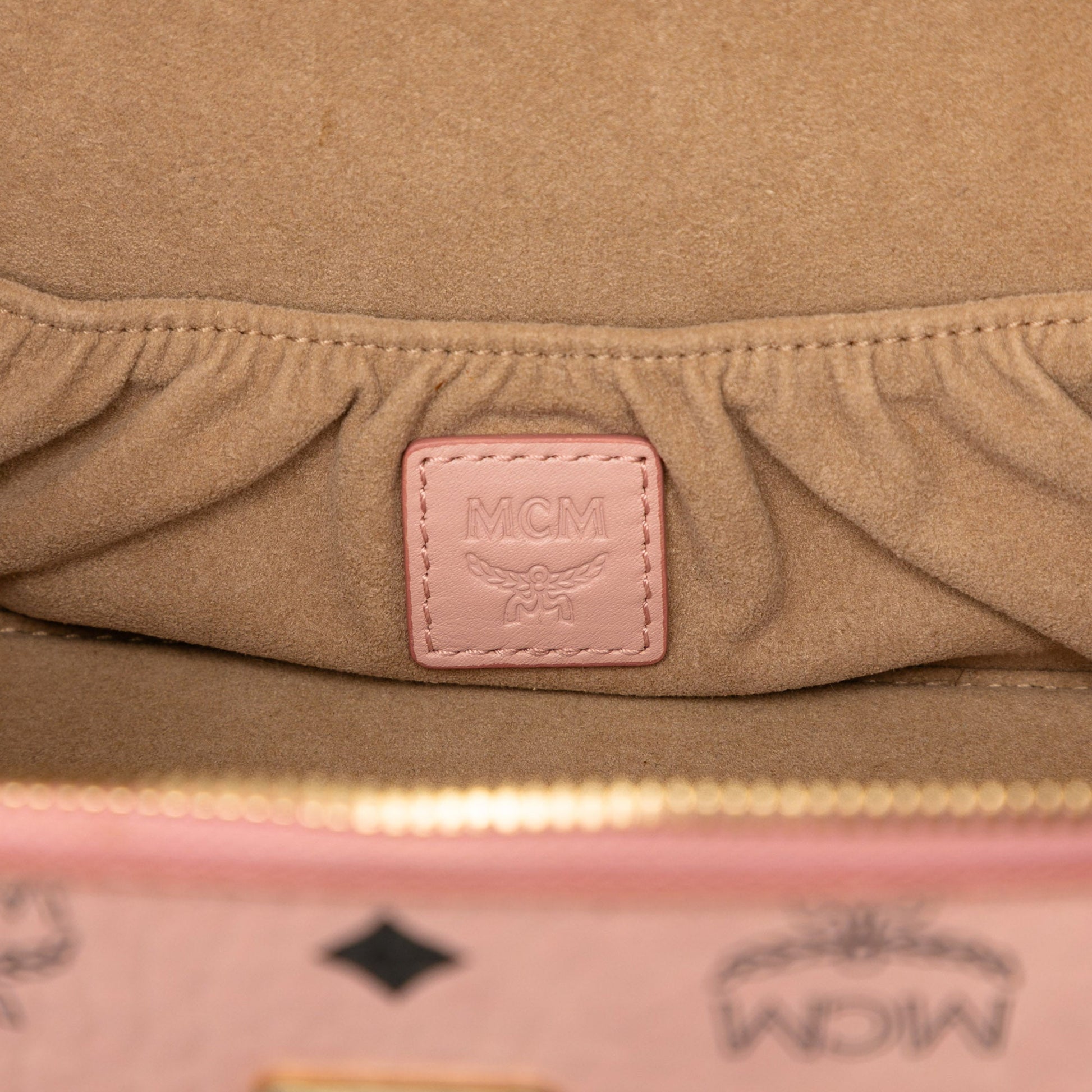 MCM Mini Visetos Coated Canvas Rockstar Vanity Case