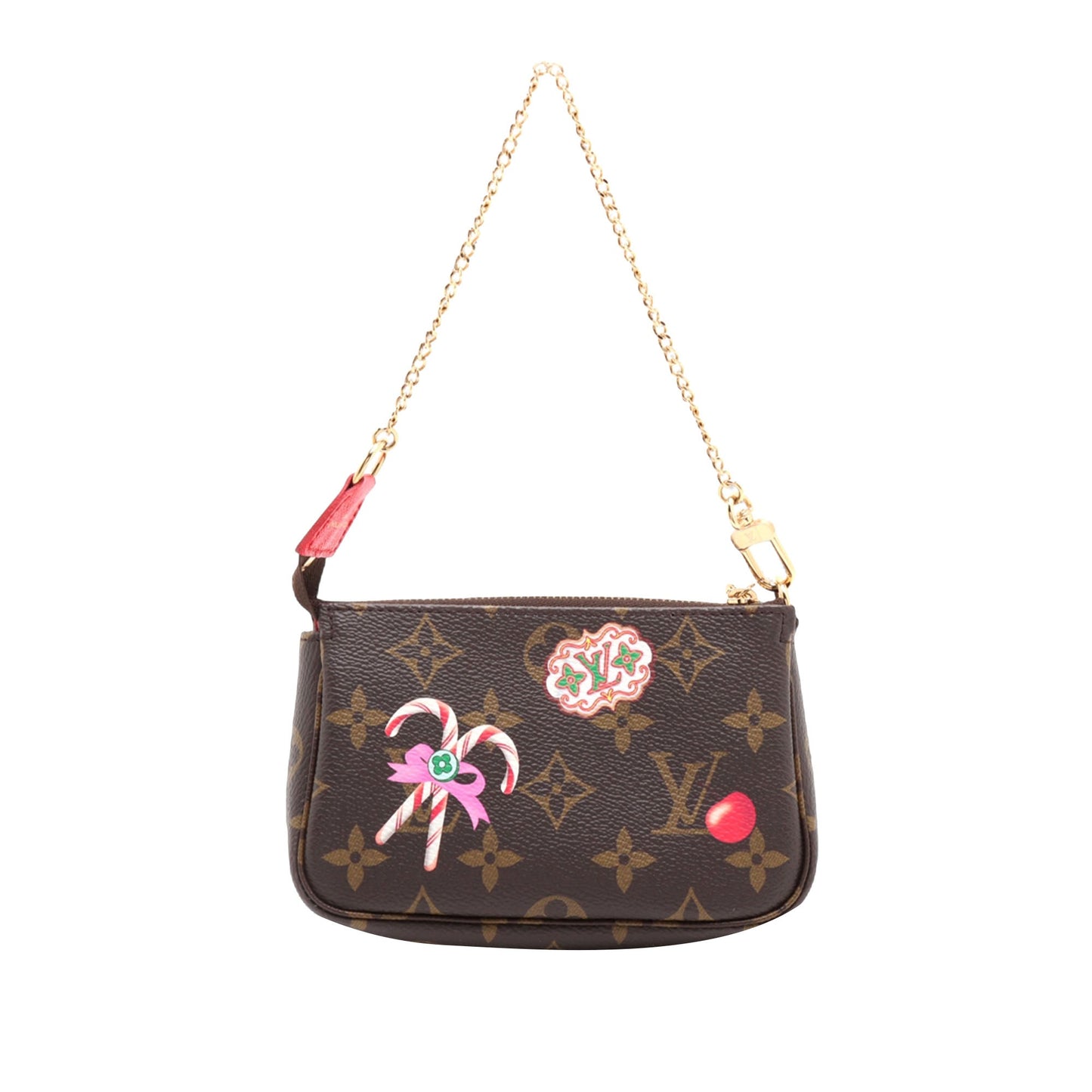 Louis Vuitton Louis Vuitton Monogram Mini Pochette Accessoires M12205 Brown