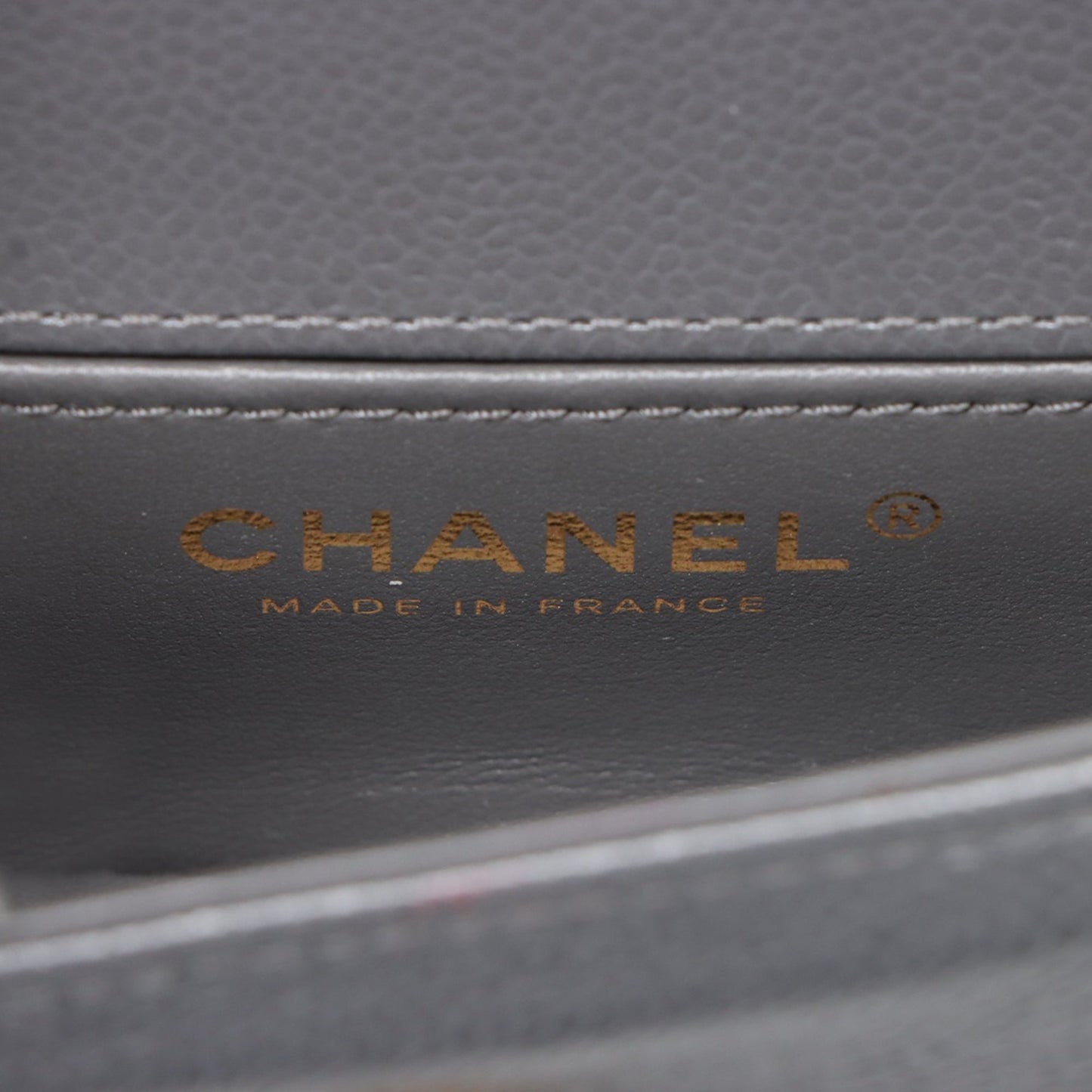 Chanel Mini Quilted Caviar Boy Flap