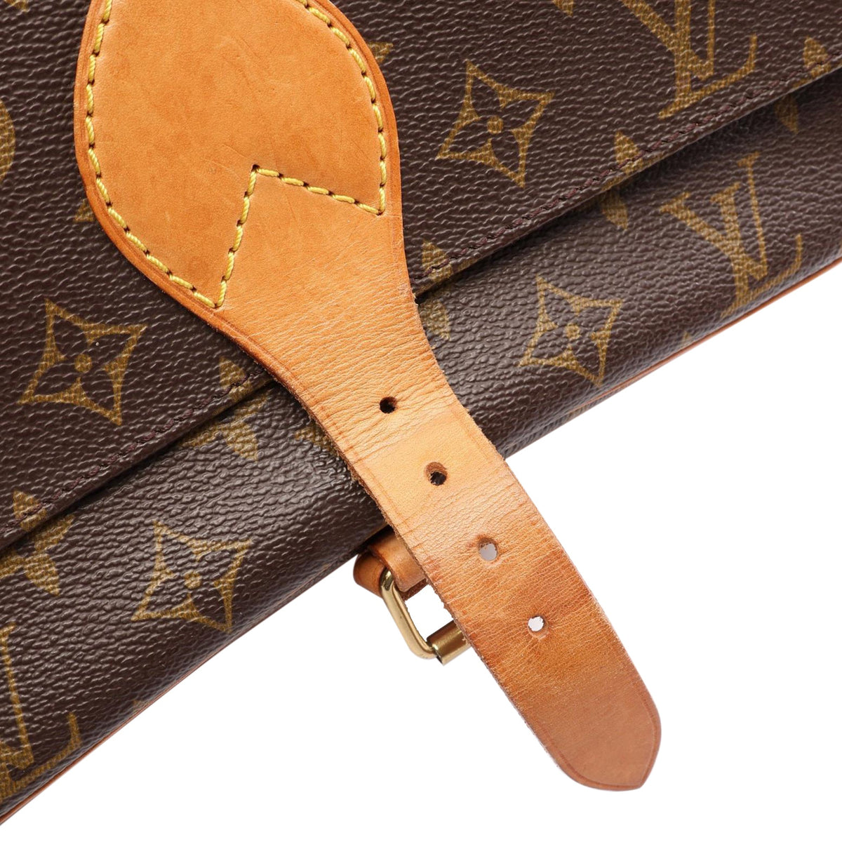 Louis Vuitton Monogram Cartouchiere GM — Brown