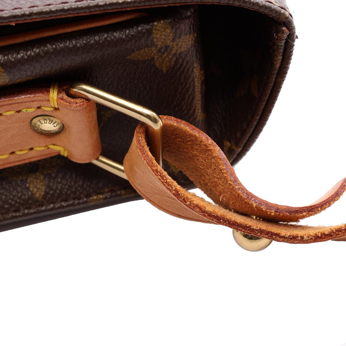 Louis Vuitton Monogram Cartouchiere GM — Brown