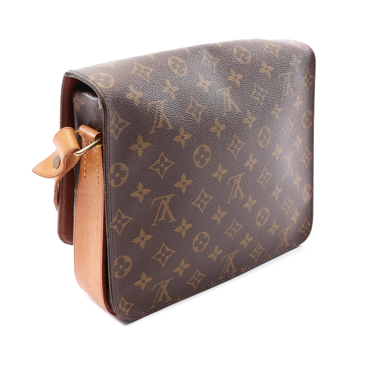 Louis Vuitton Monogram Cartouchiere GM — Brown