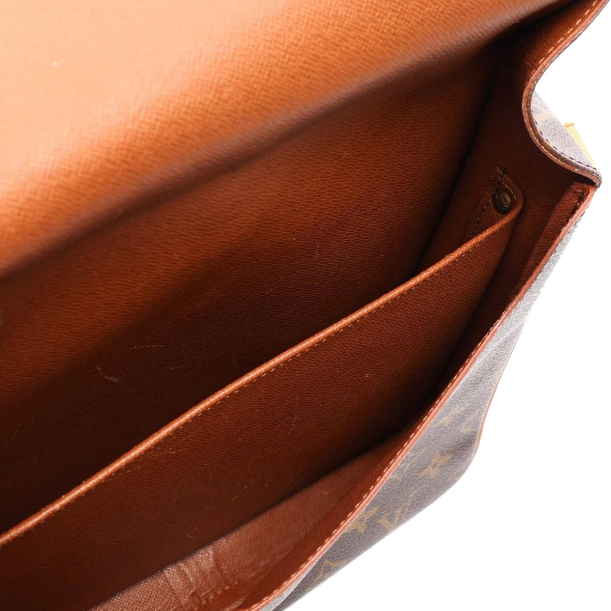 Louis Vuitton Monogram Cartouchiere GM — Brown