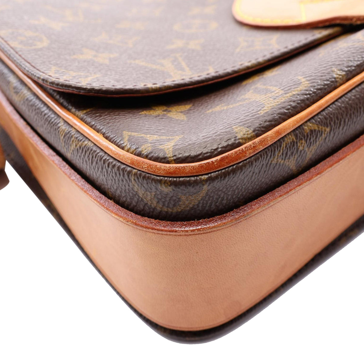 Louis Vuitton Monogram Cartouchiere GM — Brown