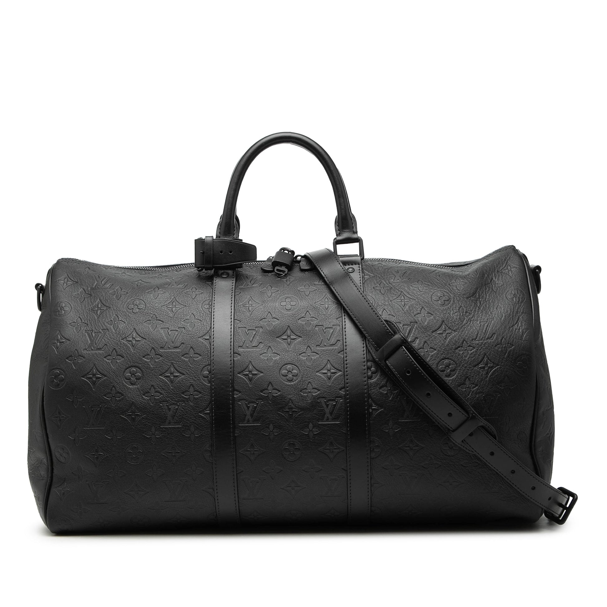 Monogram Shadow Keepall Bandouliere 50