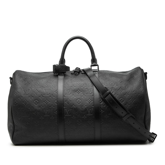 Monogram Shadow Keepall Bandouliere 50