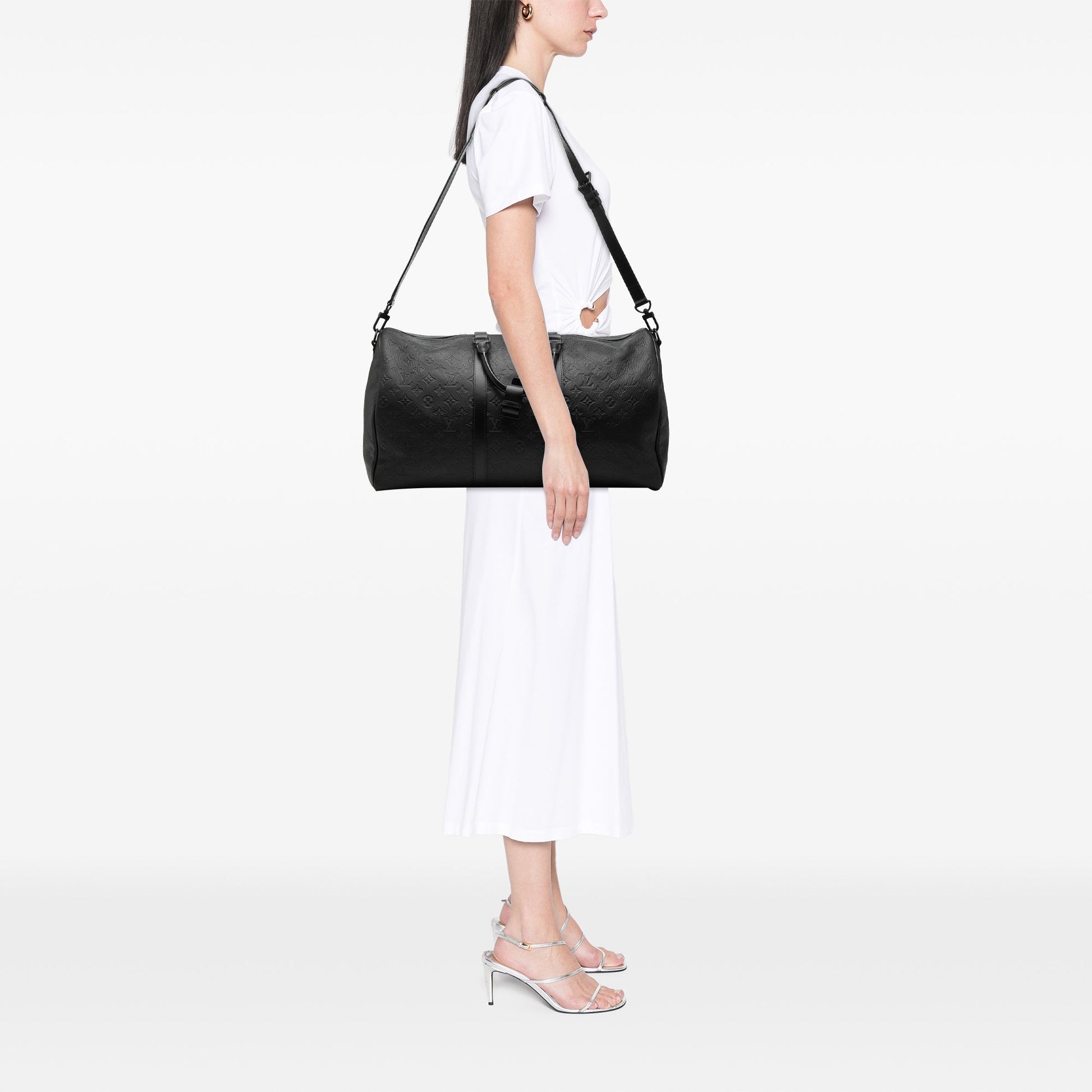 Monogram Shadow Keepall Bandouliere 50