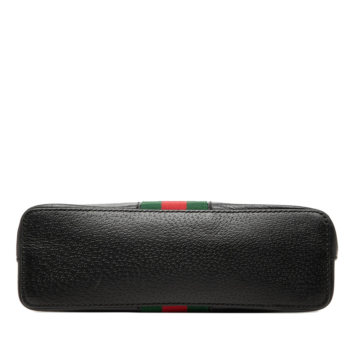 Gucci Small Calfskin Web Ophidia Dome Crossbody — Black