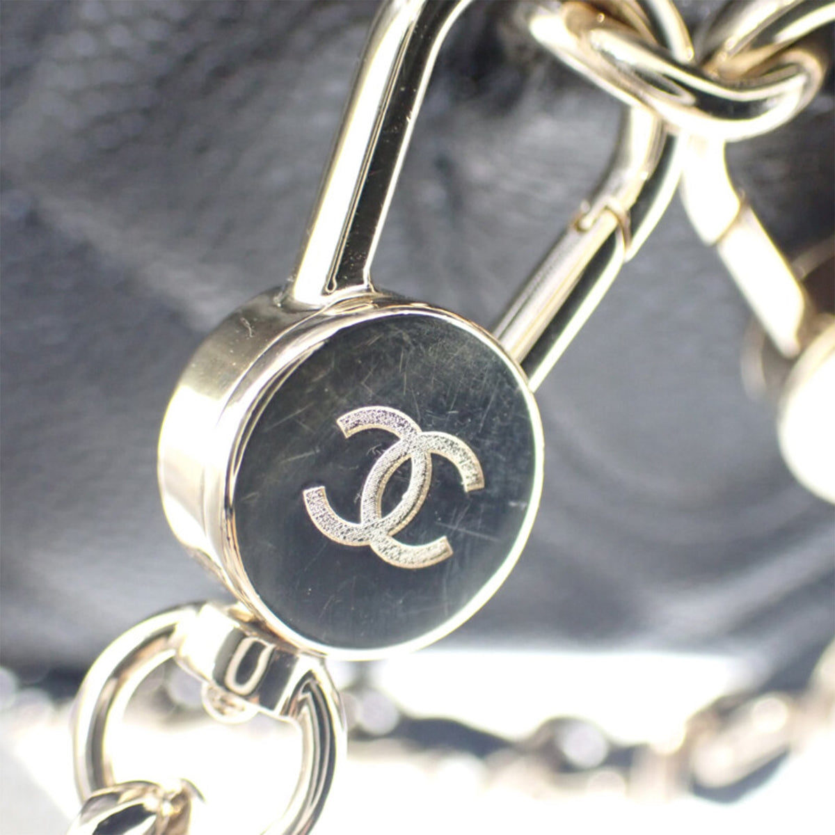 Chanel Mini CC Quilted Caviar Backpack