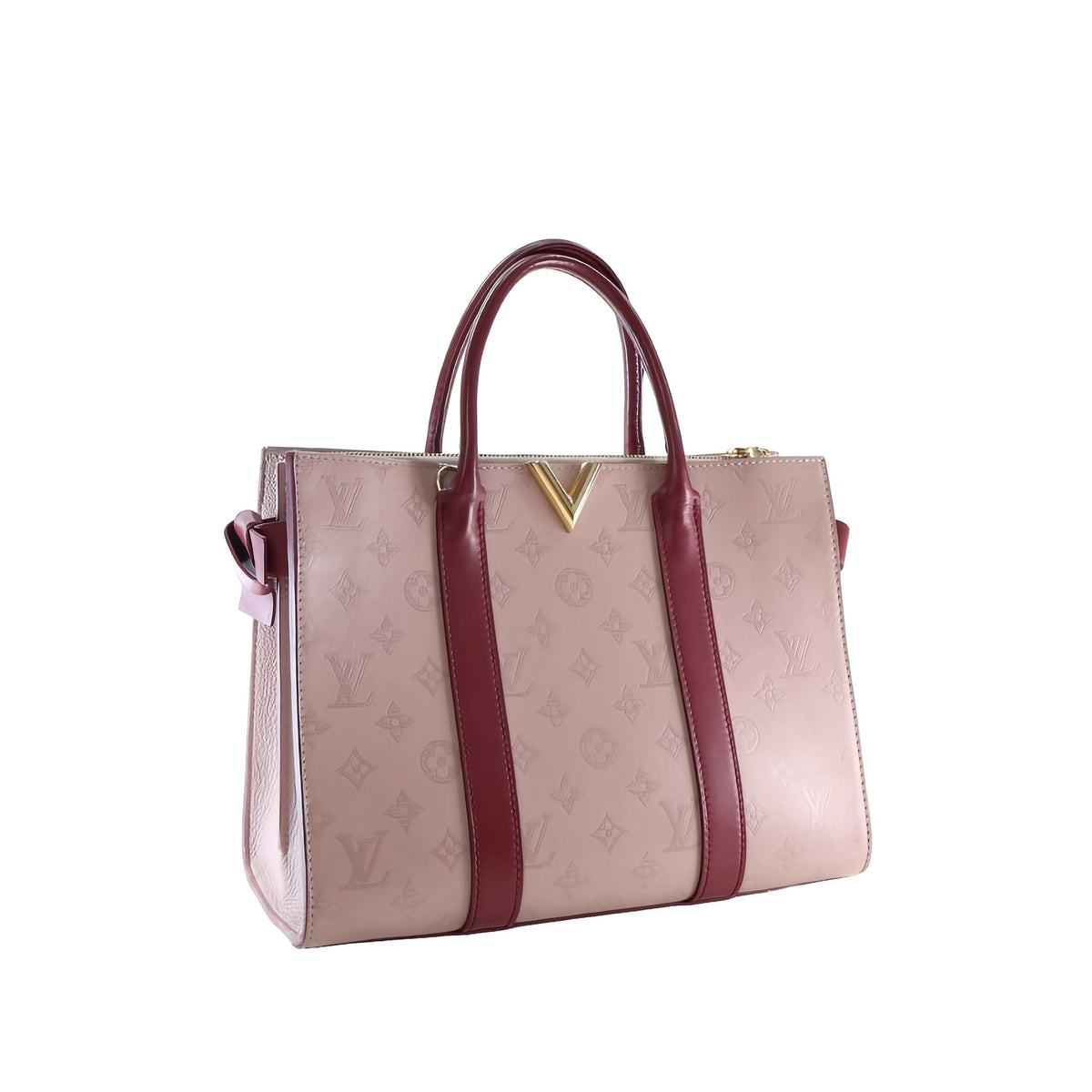 Louis Vuitton Monogram Cuir Plume Very Tote MM — Brown