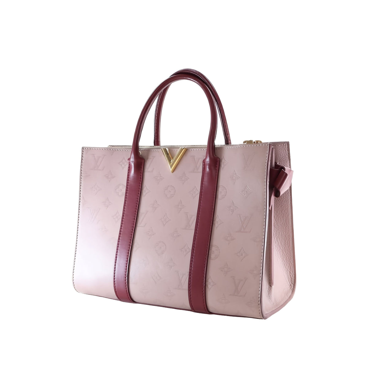 Louis Vuitton Monogram Cuir Plume Very Tote MM — Brown