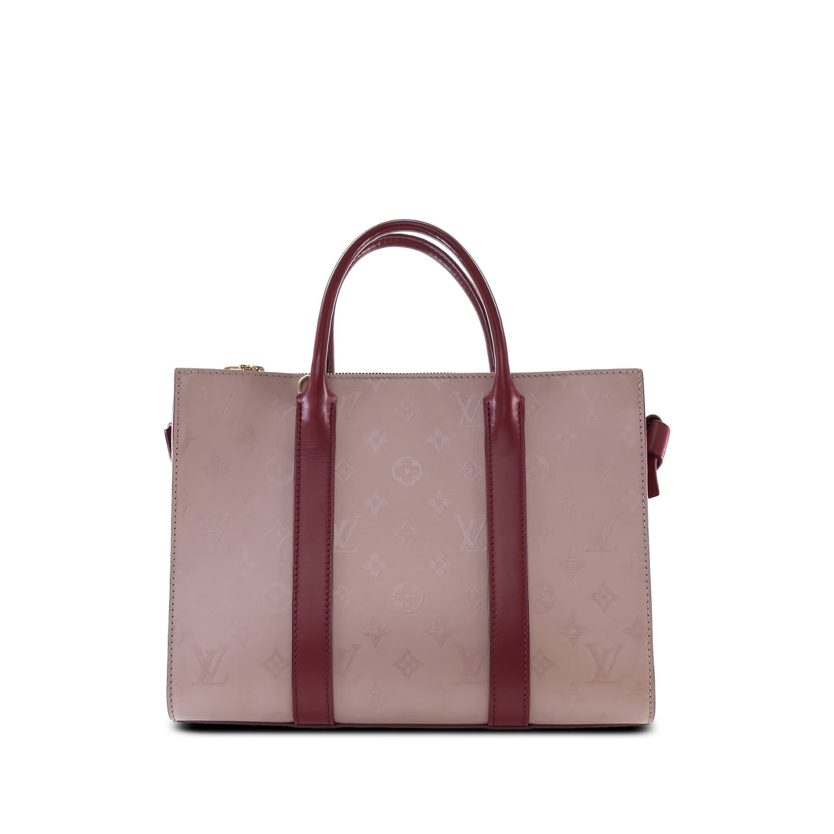 Louis Vuitton Monogram Cuir Plume Very Tote MM — Brown