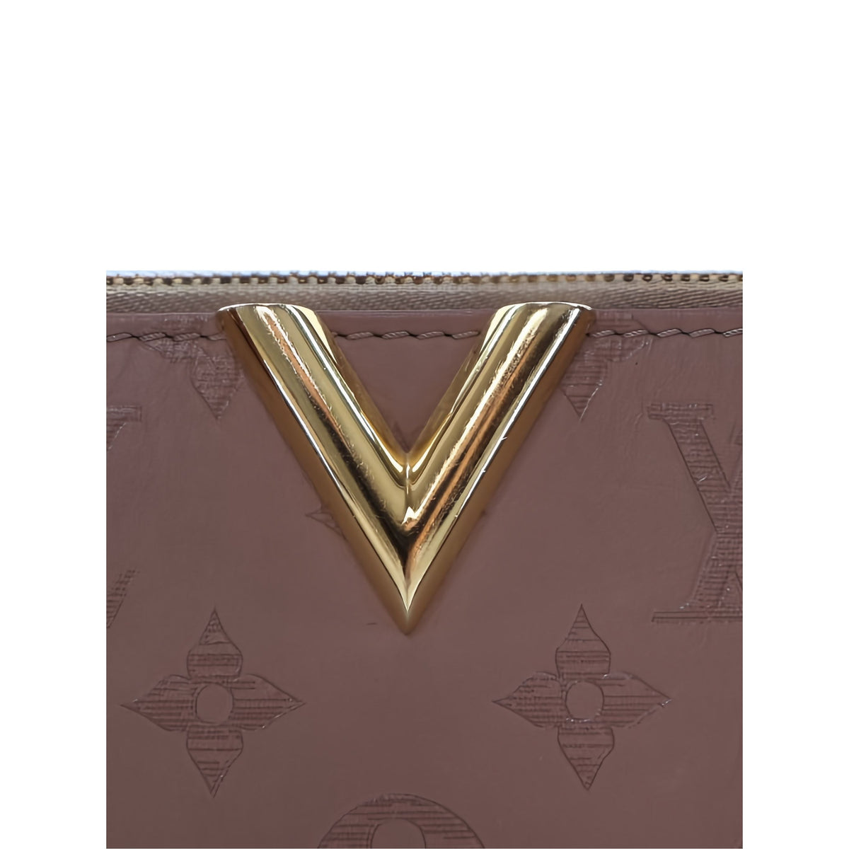 Louis Vuitton Monogram Cuir Plume Very Tote MM — Brown