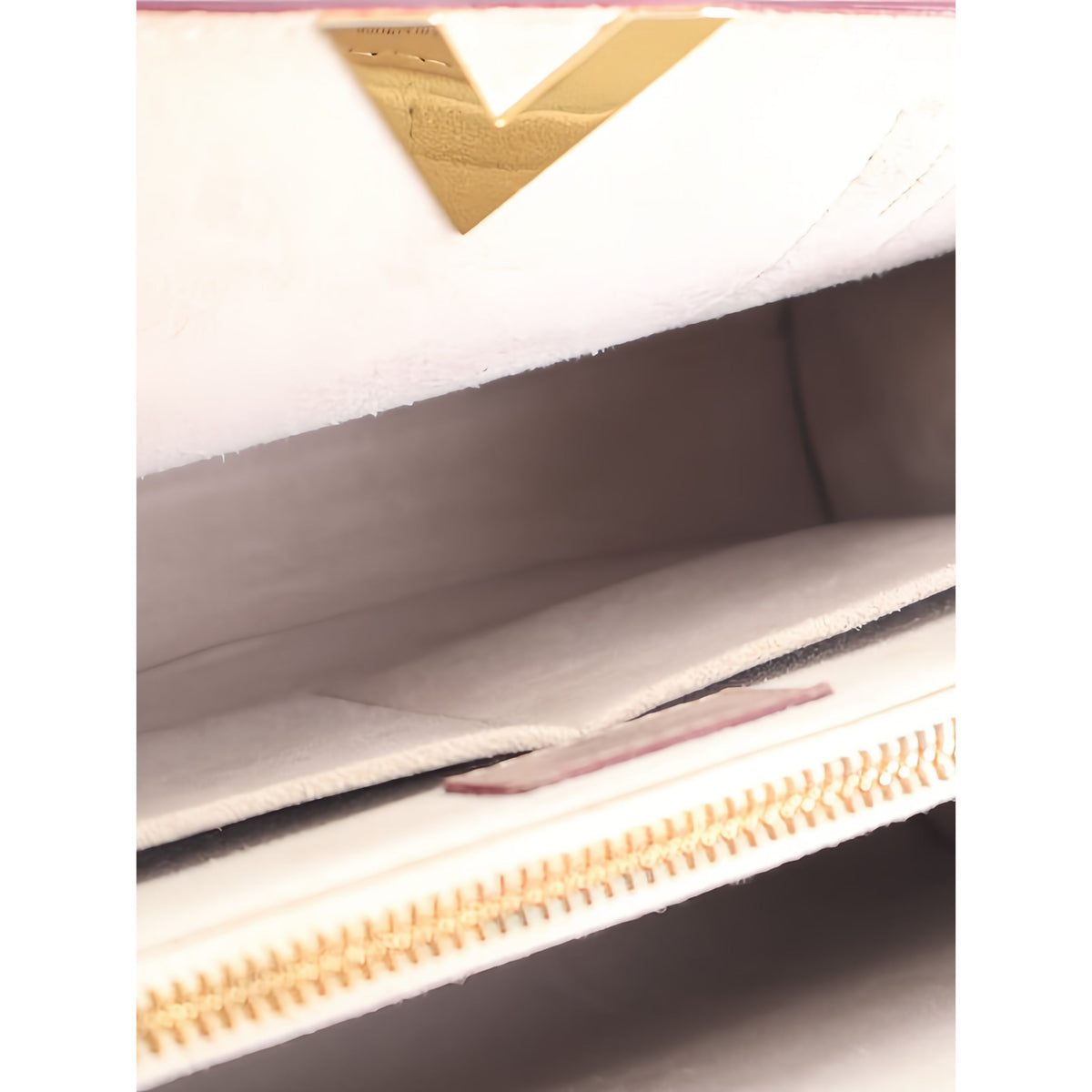 Louis Vuitton Monogram Cuir Plume Very Tote MM — Brown