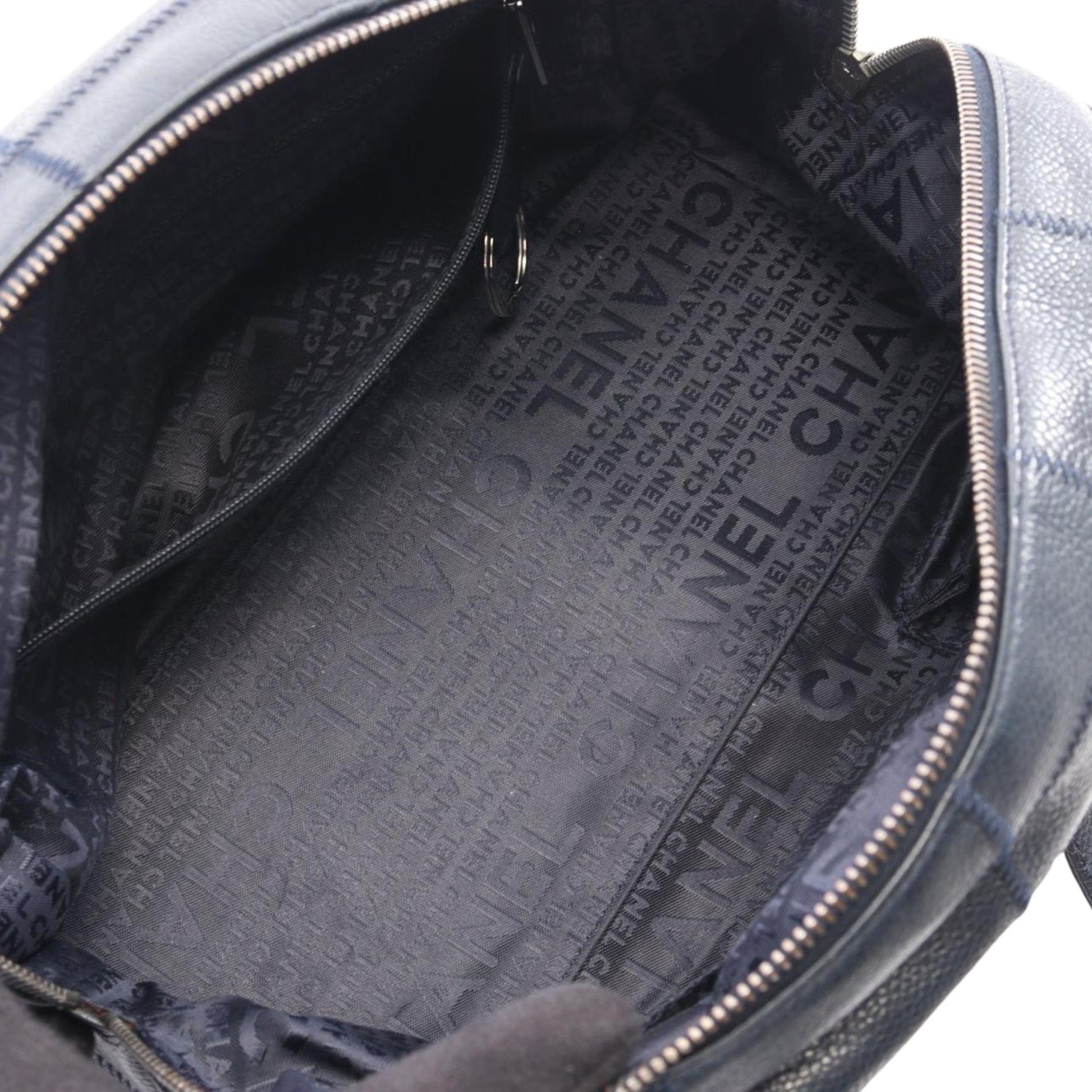 Chanel Caviar Square Stitch Shoulder Bag