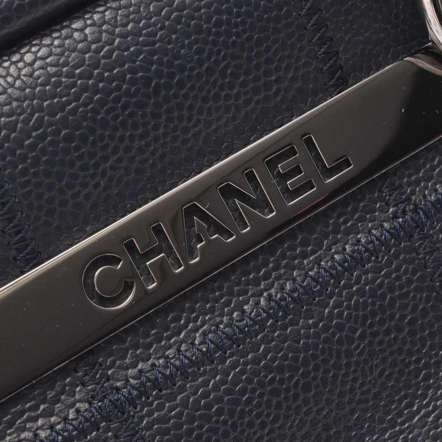 Chanel Caviar Square Stitch Shoulder Bag