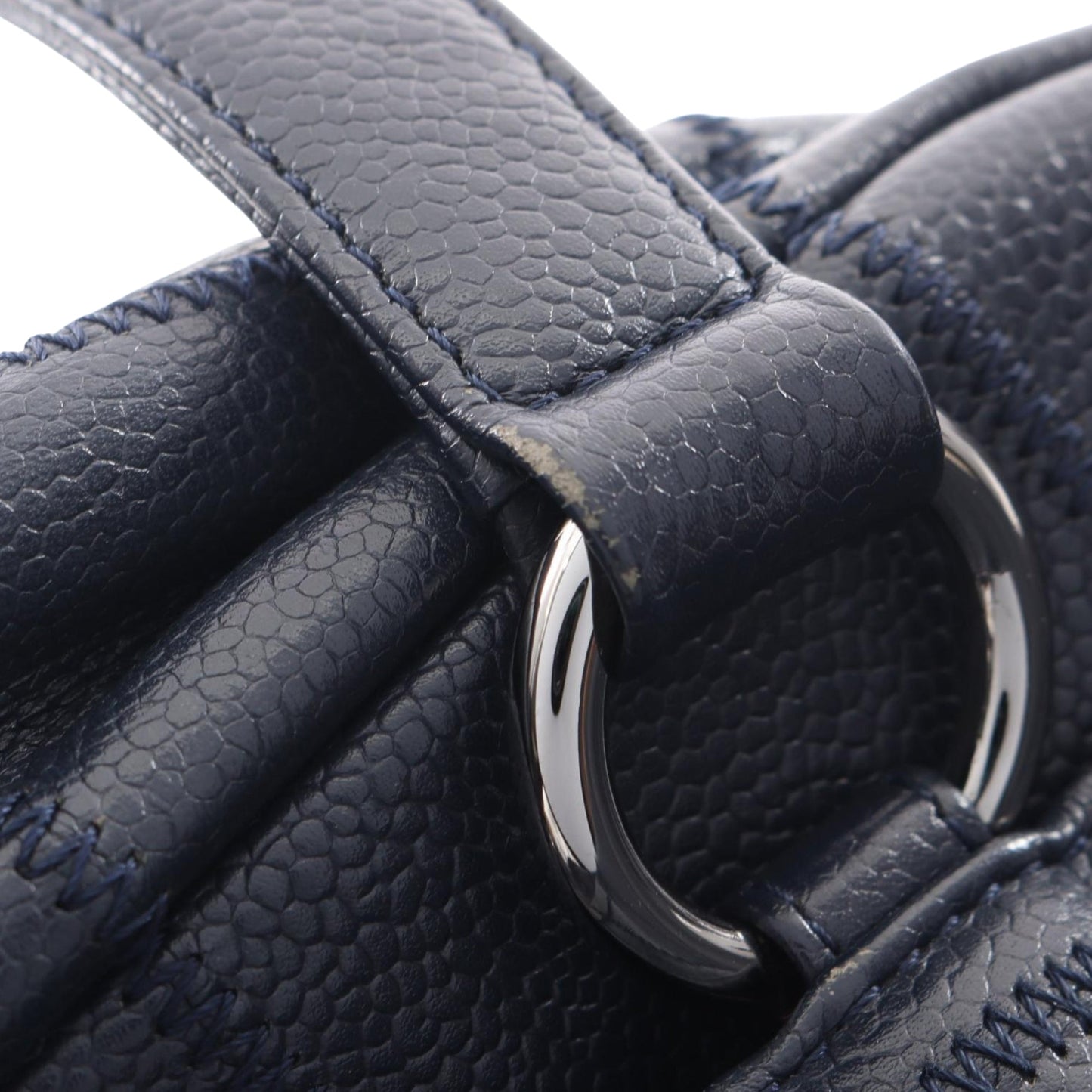 Chanel Caviar Square Stitch Shoulder Bag