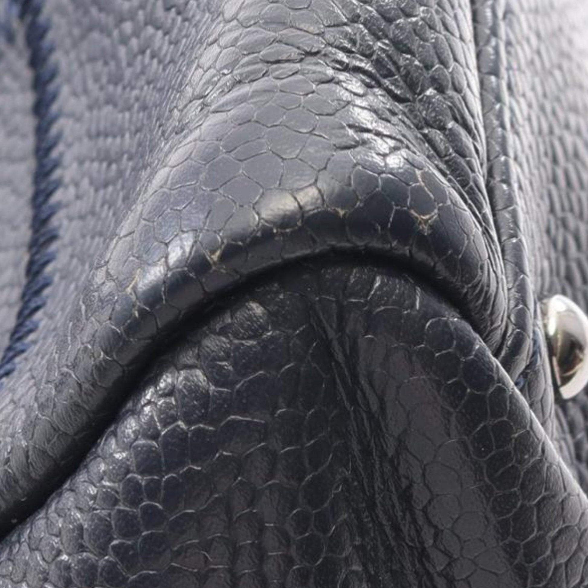 Chanel Caviar Square Stitch Shoulder Bag