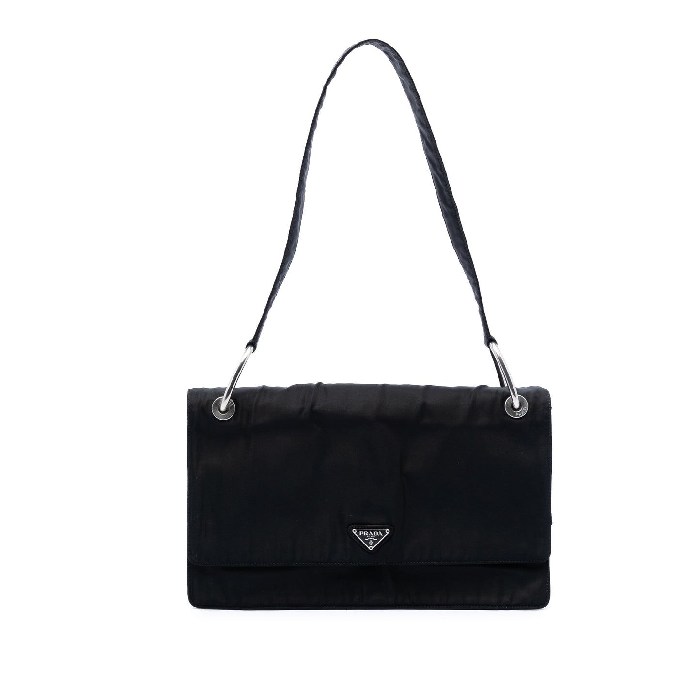 Prada Tessuto Flap Shoulder Bag