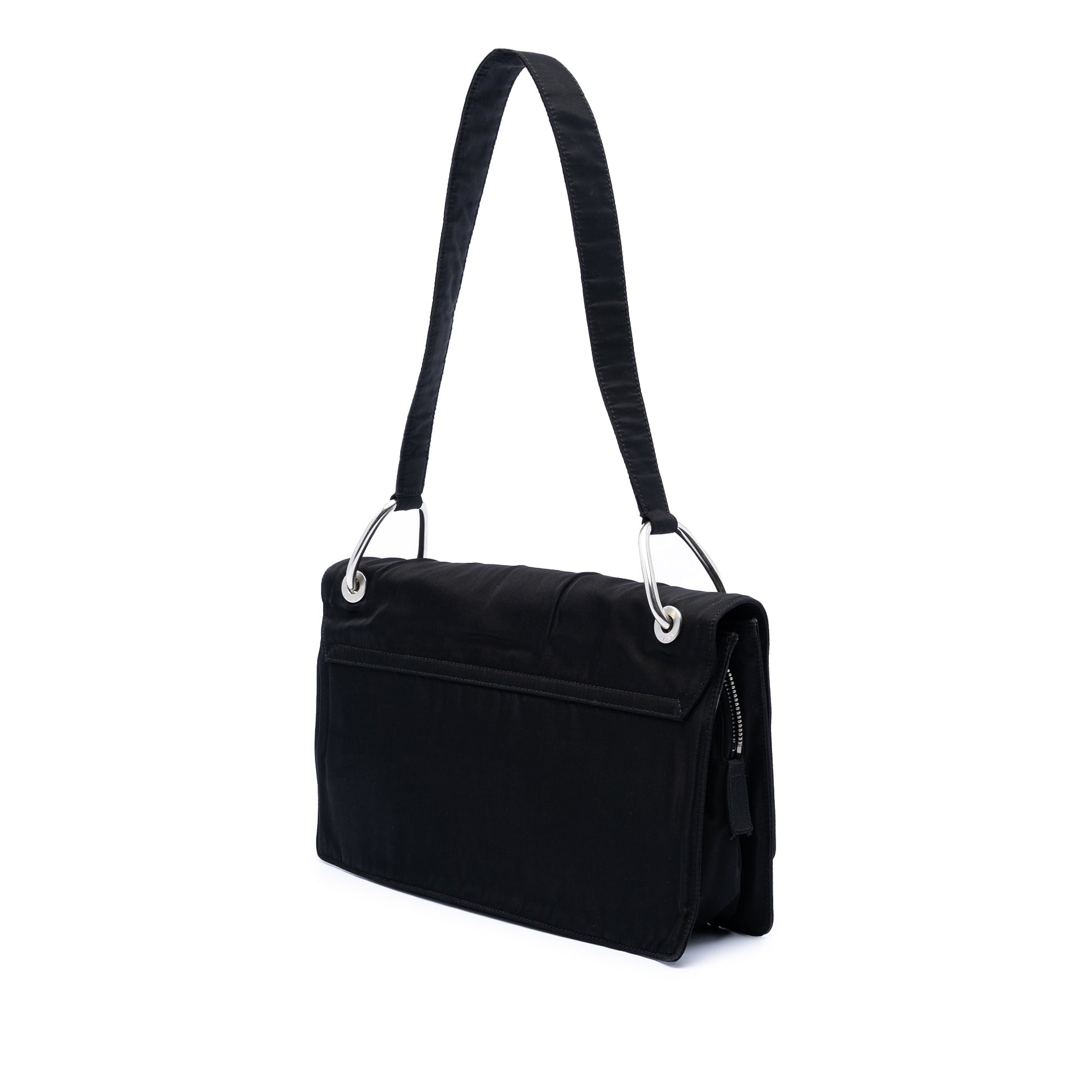 Prada Tessuto Flap Shoulder Bag