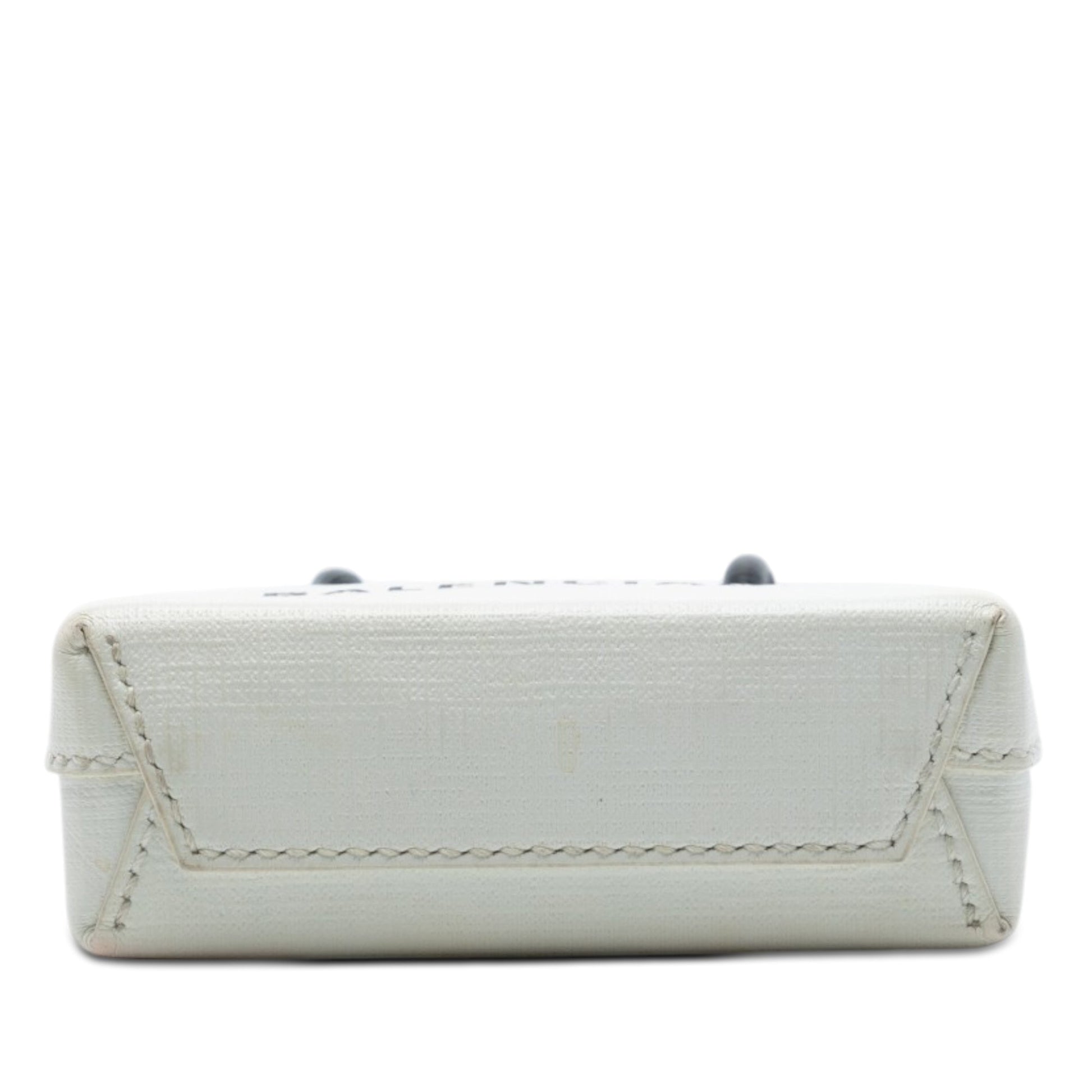 Balenciaga Mini Calfskin Logo Shopping Phone Holder