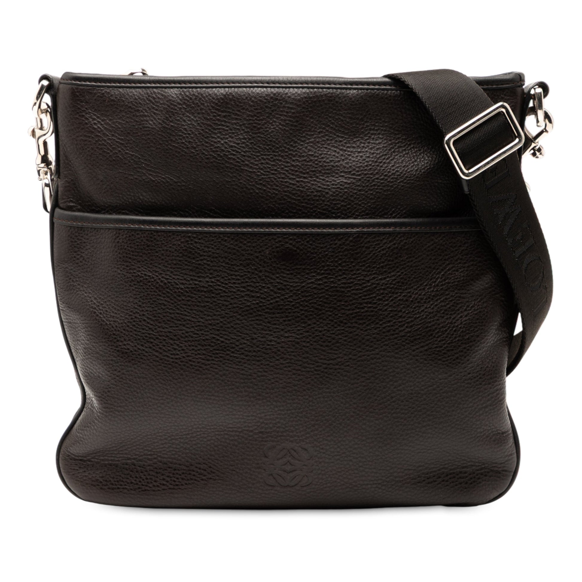 LOEWE Leather Anagram Crossbody