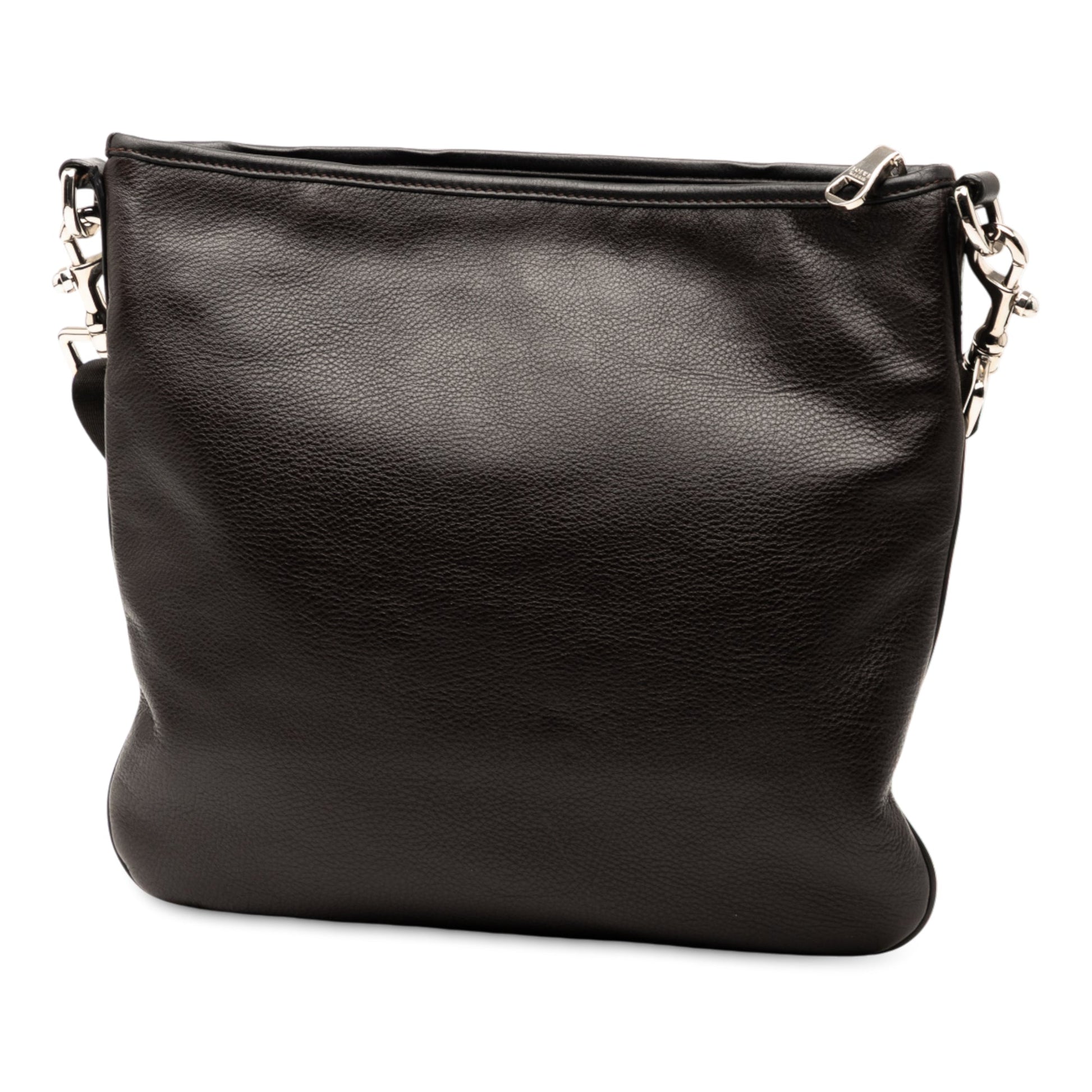 LOEWE Leather Anagram Crossbody