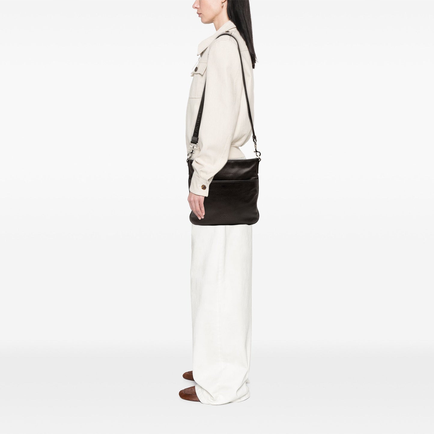 LOEWE Leather Anagram Crossbody