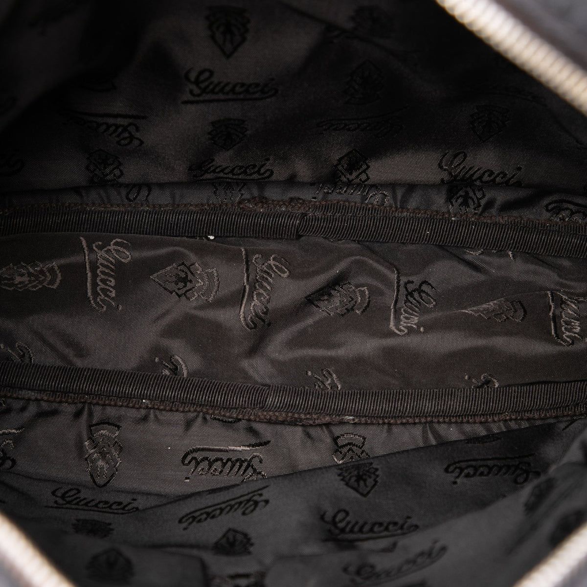 Gucci Guccissima Crossbody — Brown