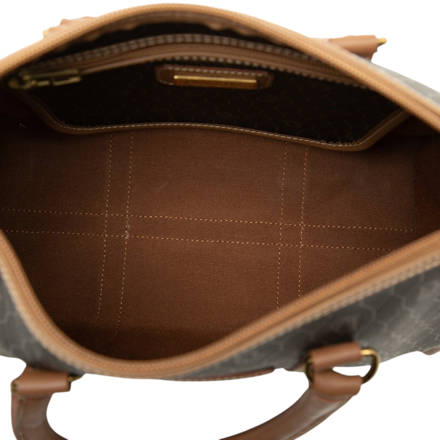 Dior Honeycomb Coated Canvas Boston Bag