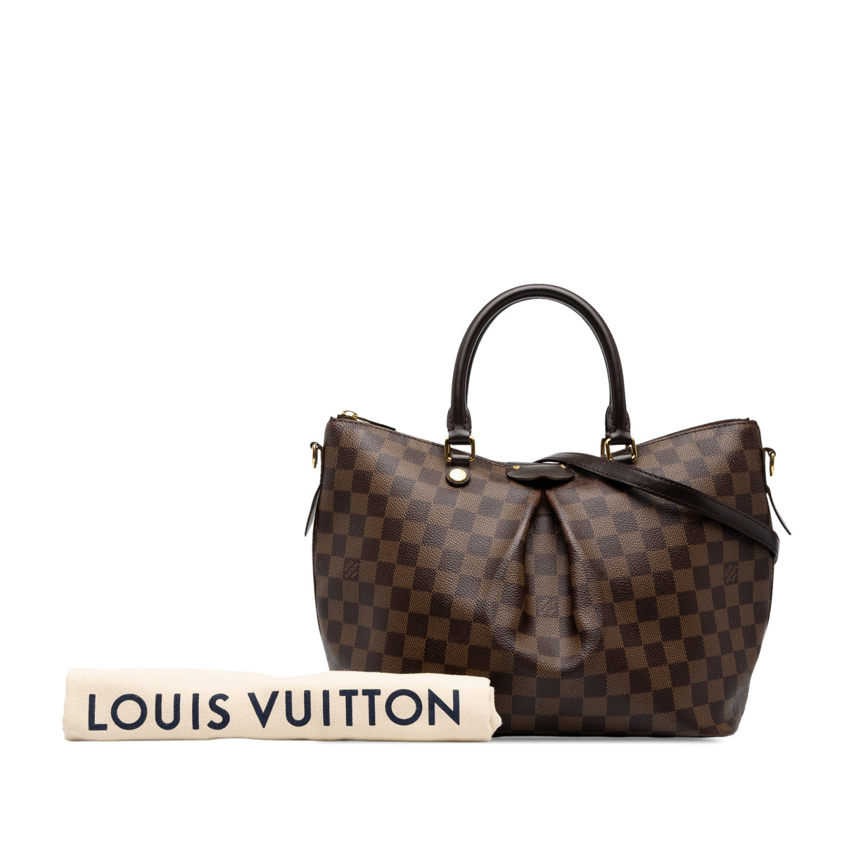 Louis Vuitton Damier Ebene Siena MM — Brown