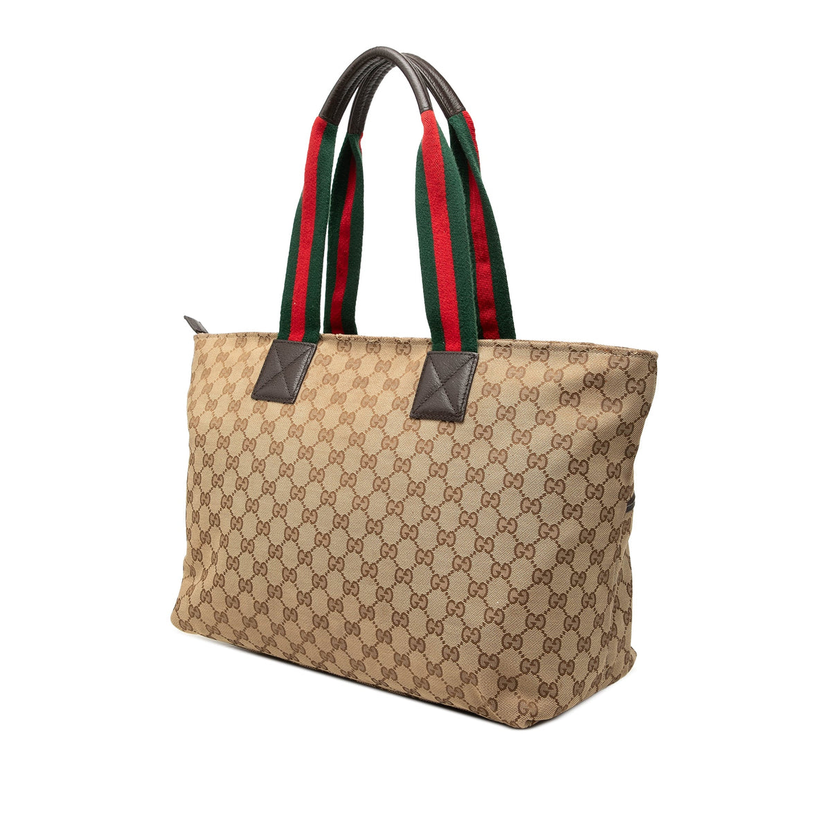 Gucci GG Canvas Web Tote