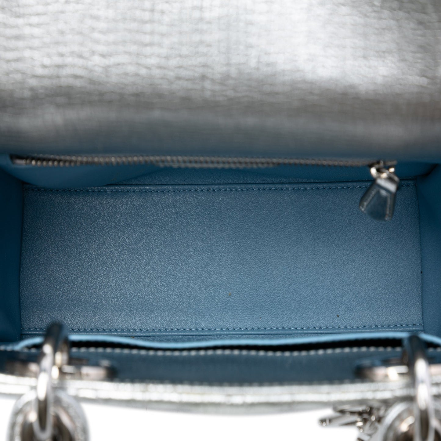 Dior Small Metallic Grained Calfskin Cannage My ABCDior Lady Dior