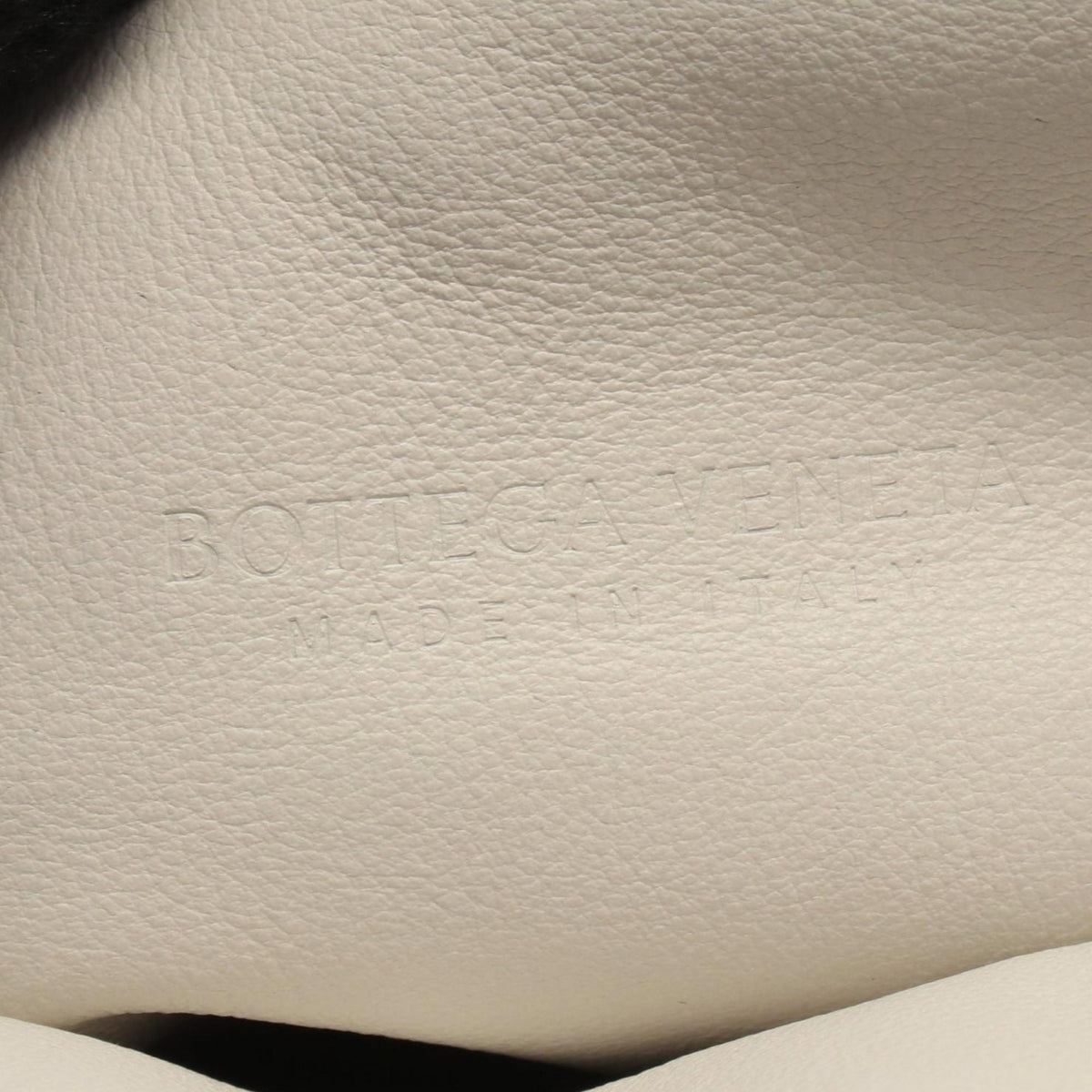 Bottega Veneta Leather BV Trine Angular Clutch