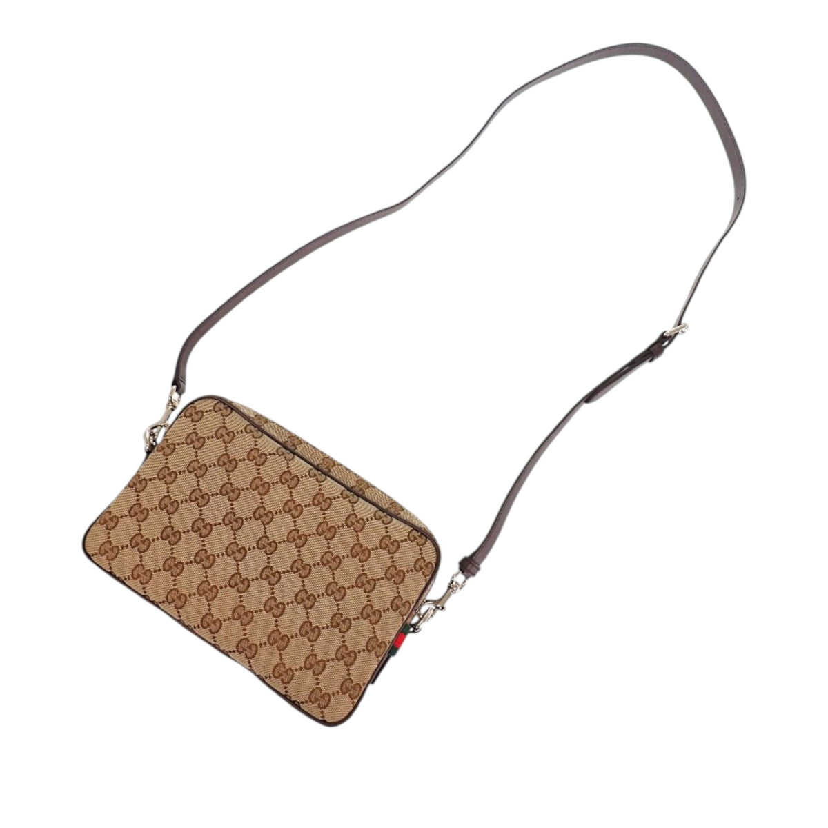 Gucci Small GG Canvas Web Crossbody